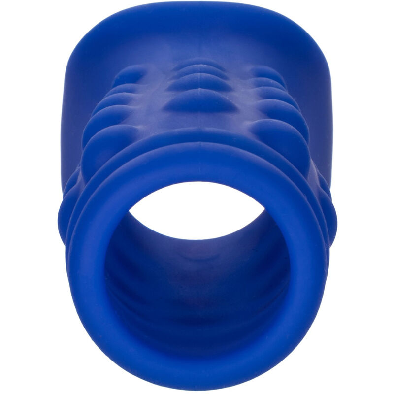Comprar CALEXOTICS Admiral Beaded Funda De Silicona Azul – Diseño Innovador Para Placer Sensible-Noxtic