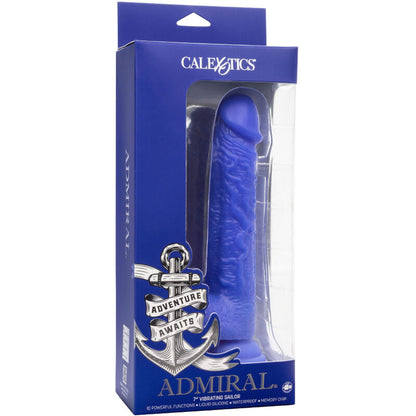 Comprar CALEXOTICS Admiral Sailor Dildo Azul – Diseño Realista Para Placer Sensorial-Noxtic