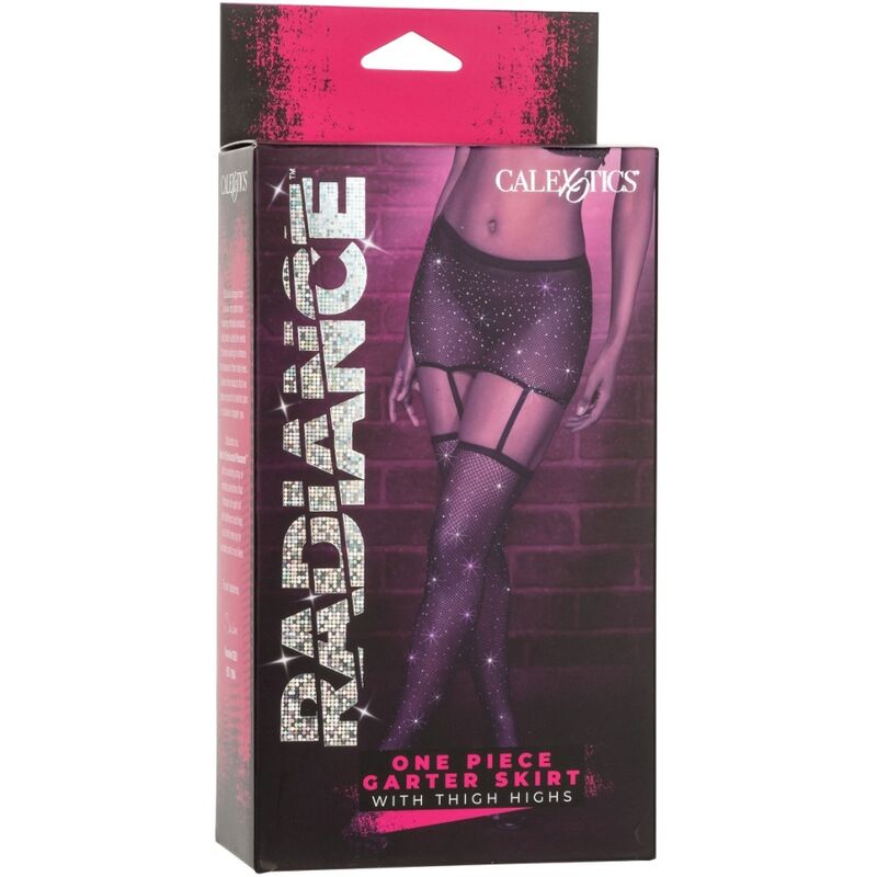 Comprar CALEXOTICS Falda De Liga Radiance – Diseño Elegante Con Ligas Y Medias Hasta El Muslo-Noxtic
