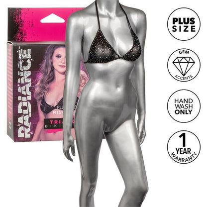 Comprar CALEXOTICS Top De Bikini Triangular Radiance Talla Grande – Diseño Elegante Que Destaca Tus Curvas Con Comodidad-Noxtic