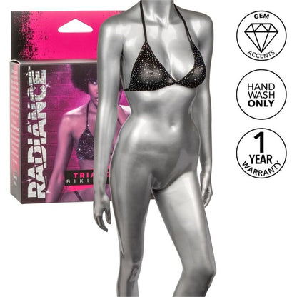 Comprar CALEXOTICS Top De Bikini Triangular Radiance – Diseño Elegante Con Detalles De Pedrería-Noxtic
