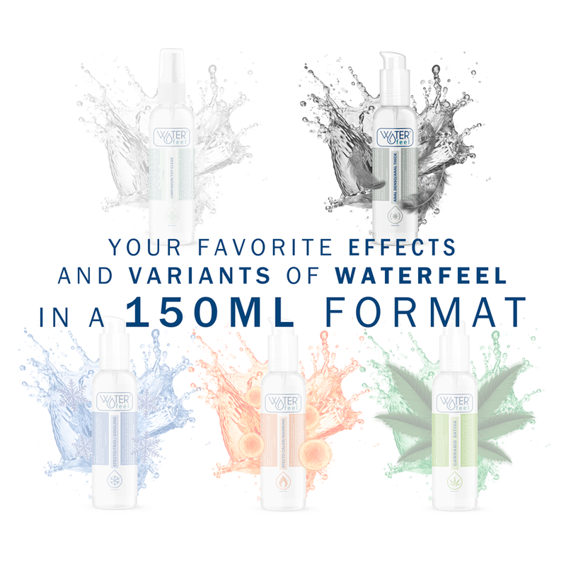 Comprar WATERFEEL Lubricante Anal 150 ML – Fórmula A Base De Agua Para Confort Y Relajación-Noxtic