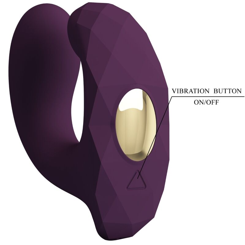 Comprar Pretty Love Billy Vibration Lila – Vibrador Recargable Con Doble Estimulación-Noxtic