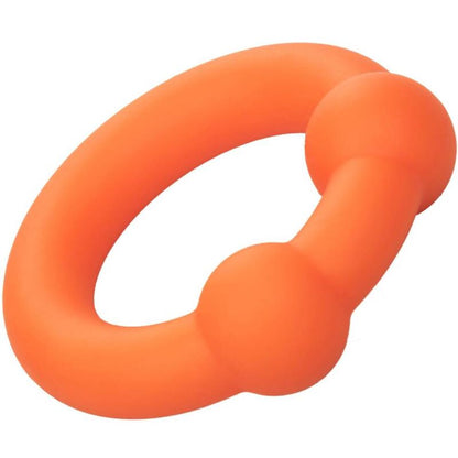 Comprar CALEXOTICS Alpha Anillo Doble Bola Naranja – Anillo Potenciador De Silicona Premium Para Mayor Placer-Noxtic