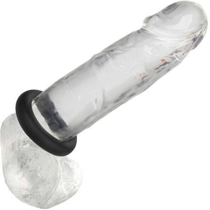 Comprar CALEXOTICS Alpha Anillo Prolong Medio Negro – Mejoramiento Del Placer Con Diseño Elegante-Noxtic