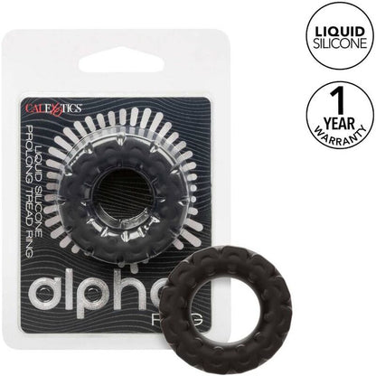 Comprar CALEXOTICS Alpha Anillo Prolong Banda De Rodadura Negro – Diseño Ergonómico Para Mayor Comodidad Y Soporte-Noxtic