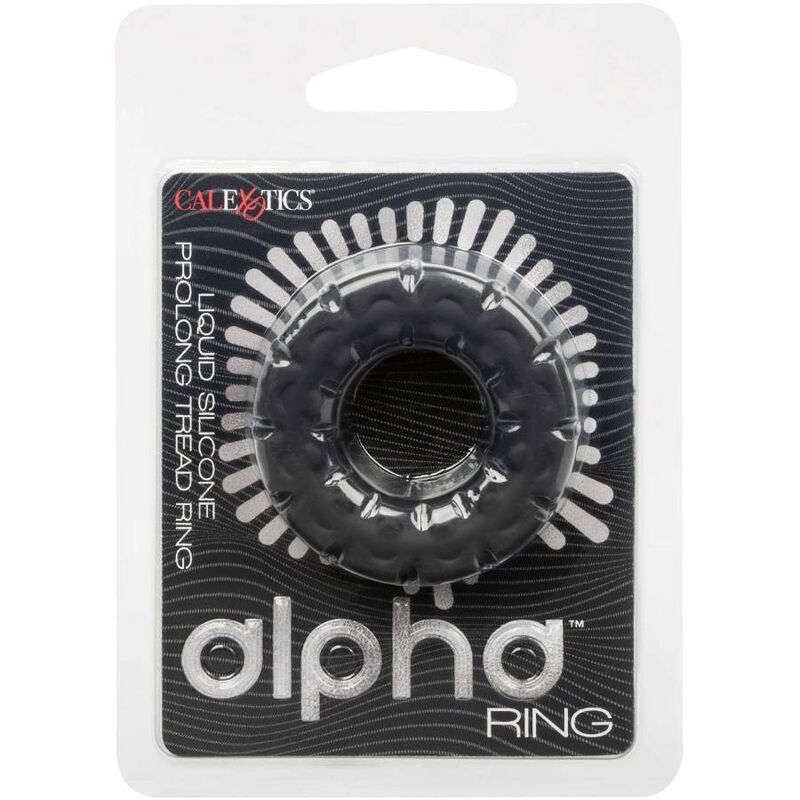 Comprar CALEXOTICS Alpha Anillo Prolong Banda De Rodadura Negro – Diseño Ergonómico Para Mayor Comodidad Y Soporte-Noxtic