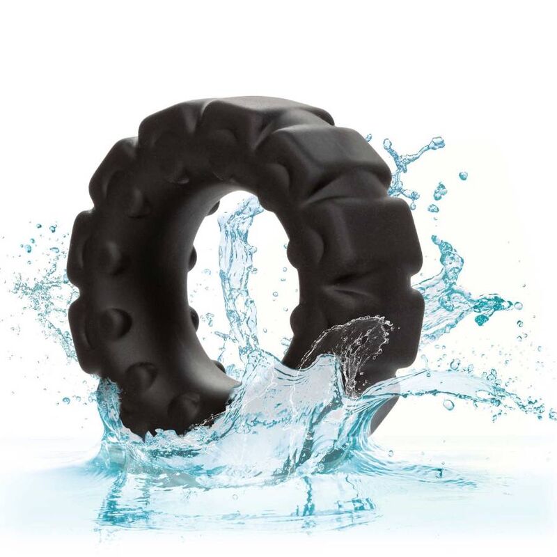 Comprar CALEXOTICS Alpha Anillo Prolong Banda De Rodadura Negro – Diseño Ergonómico Para Mayor Comodidad Y Soporte-Noxtic