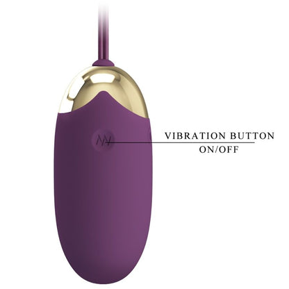 Comprar Pretty Love Abner App Lila – Huevo Vibrador Compacto Con Control Remoto Para Placer Personalizado-Noxtic