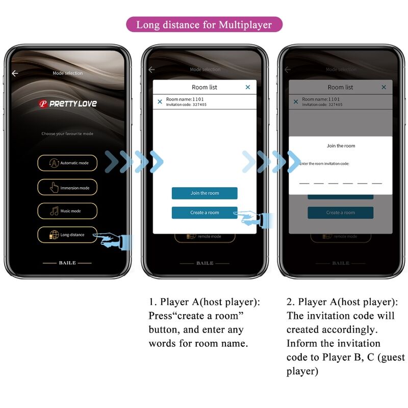 Comprar Pretty Love Abner App Lila – Huevo Vibrador Compacto Con Control Remoto Para Placer Personalizado-Noxtic