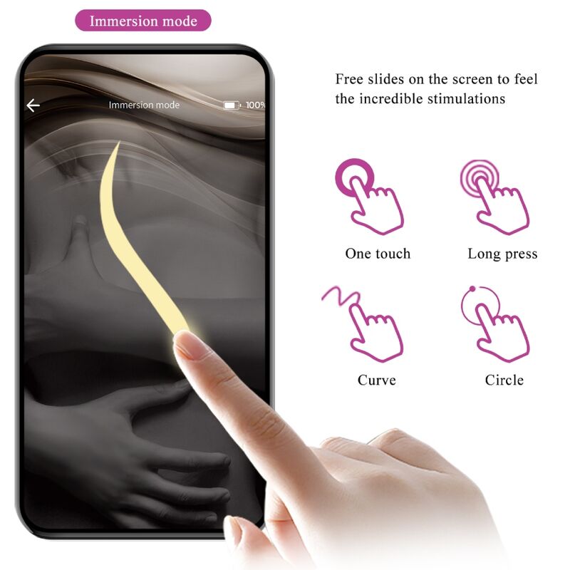 Comprar Pretty Love Abner App Lila – Huevo Vibrador Compacto Con Control Remoto Para Placer Personalizado-Noxtic