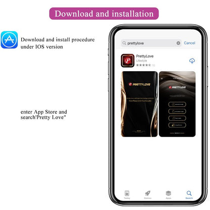Comprar Pretty Love Abner App Lila – Huevo Vibrador Compacto Con Control Remoto Para Placer Personalizado-Noxtic