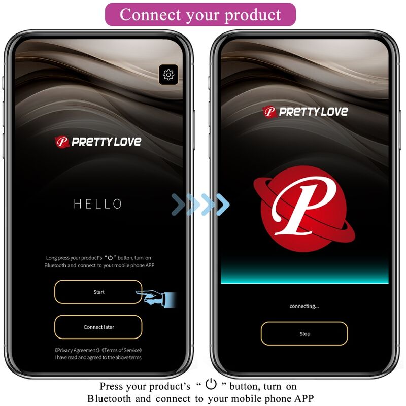 Comprar Pretty Love Abner App Lila – Huevo Vibrador Compacto Con Control Remoto Para Placer Personalizado-Noxtic