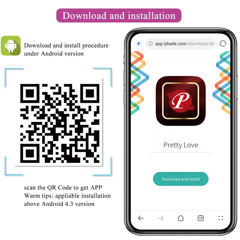 Comprar Pretty Love Abner App Lila – Huevo Vibrador Compacto Con Control Remoto Para Placer Personalizado-Noxtic