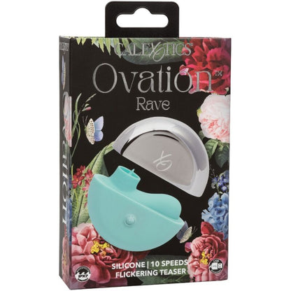 Comprar CALEXOTICS Ovation Rave Estimulador Verde Agua – Estimulación Precisa Con 10 Velocidades Ergonómicas-Noxtic