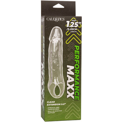 Comprar CALEXOTICS Performance Maxx Clear Extensión 5.5 Pulgadas – Aumento De Tamaño Con Diseño Transparente-Noxtic