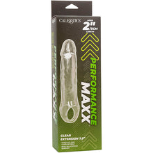 Comprar CALEXOTICS Performance Maxx Extensión Clara 7.5 – Aumento De Tamaño Con Diseño Transparente-Noxtic