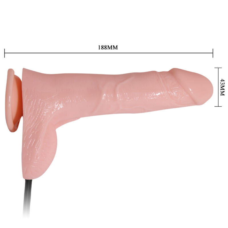 Comprar BAILE Dildo Hinchable Realista Con Ventosa 15 cm – Diseño Práctico Para Mayor Diversión-Noxtic