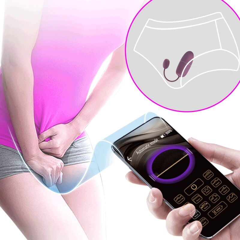 Comprar Pretty Love Nymph Huevo Vibrador – Controlado Por App Con Diseño Elegante-Noxtic
