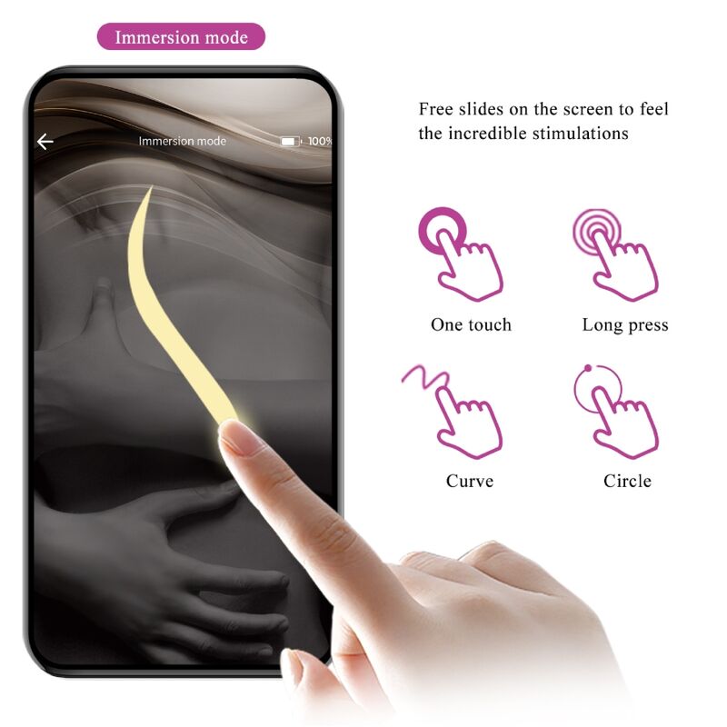 Comprar Pretty Love Nymph Huevo Vibrador – Controlado Por App Con Diseño Elegante-Noxtic