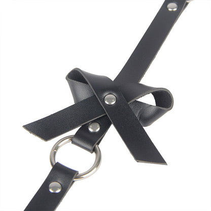 Comprar SUBBLIME Arnés De Pierna Cadena Cuero Negro Talla Única – Accesorio Elegante Para Placer Con Estilo-Noxtic