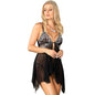 Comprar SUBBLIME Babydoll Tul Con Encaje S M – Diseño Elegante Con Confort Sensacional-Noxtic
