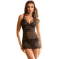 Comprar SUBBLIME Babydoll Con Tirantes Ajustables De Encaje Negro S M – Diseño Elegante Para Resaltar Tu Sensualidad-Noxtic