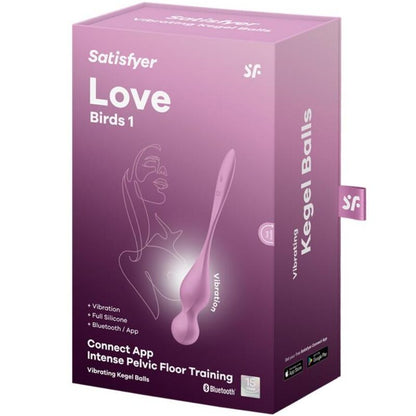 Comprar Satisfyer Love Birds Bolas Kegel Vibradoras Rosa – Diseño Ergonómico Para Bienestar Sexual-Noxtic