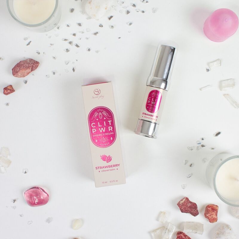 Comprar SECRET PLAY Clit Pwr Bálsamo De Clítoris De Fresa – Estimulante Con Sabor Para Bienestar Sensual-Noxtic