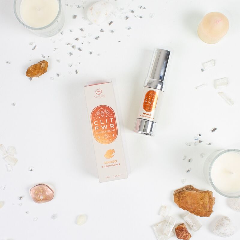 Comprar SECRET PLAY Clit Pwr Bálsamo De Clítoris Mango – Bálsamo Estimulante Con Efecto Calor Para Placer Intenso-Noxtic