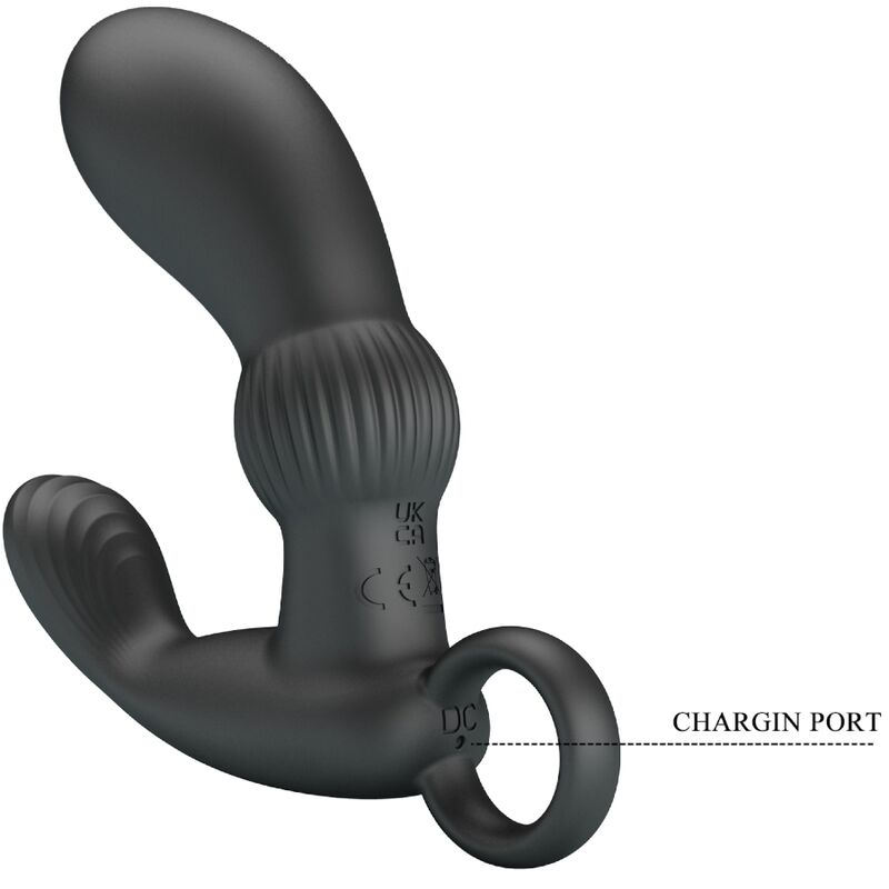 Comprar PRETTY LOVE Cayla Masajeador Vibrador Anal Negro – Diseño Ergonómico Para Placer Intenso-Noxtic