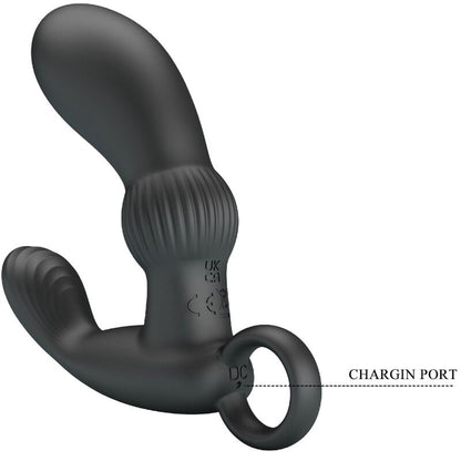 Comprar PRETTY LOVE Cayla Masajeador Vibrador Anal Negro – Diseño Ergonómico Para Placer Intenso-Noxtic
