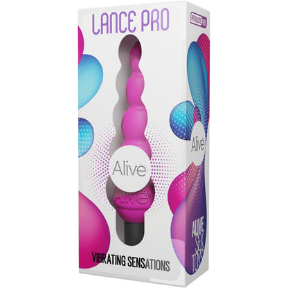 Comprar ALIVE Lance Pro Estimulador Anal Rosa – Silicona Médica Hipoalergénica Para Placer Sofisticado-Noxtic