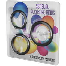 Comprar ALIVE Kit Tres Sensual Pleasure Rings – Anillos Diseñados Para Potenciar Tu Bienestar Sexual-Noxtic