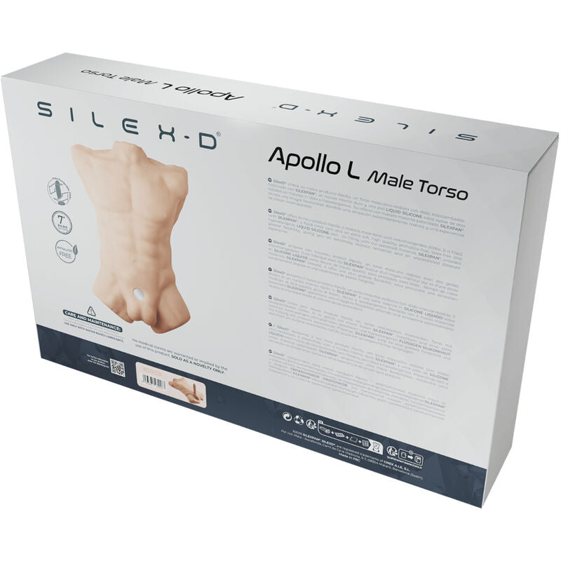 Comprar SILEXD Apollo L Torso Realista Masculino – Diseño Innovador Para Exploración Sensorial-Noxtic