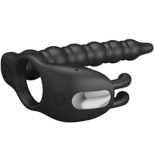 Comprar PRETTY LOVE Blackney Anillo Vibrador Negro – Diseño Innovador Para Placer Prolongado-Noxtic