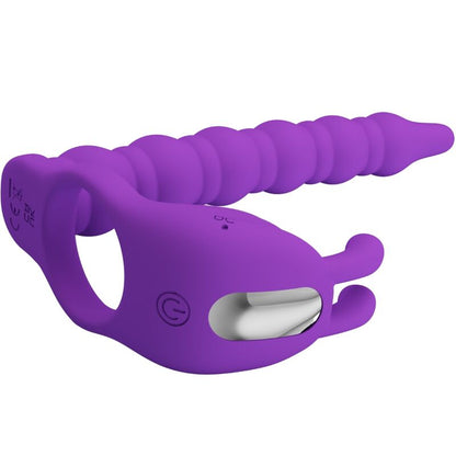 Comprar Pretty Love Blackney Anillo Vibrador Lila – Diseño Ergonómico Para Placer Mejorado-Noxtic