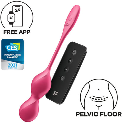 Comprar Satisfyer Love Birds 2 Bolas Kegel Vibradoras – Estimulación Sensorial Con Aplicación Gratuita-Noxtic