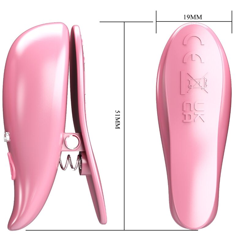 Comprar PRETTY LOVE Leaf Pinzas Vibratorias – Diseño Elegante Con Estimulación Sensual-Noxtic