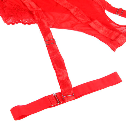 Comprar SUBBLIME Teddy Con Ligueros Rojo S M – Diseño Elegante Para Mayor Confianza y Comodidad-Noxtic