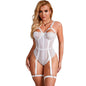 Comprar SUBBLIME Teddy Con Ligüero Blanco S M – Diseño Elegante Que Resalta Tus Curvas-Noxtic