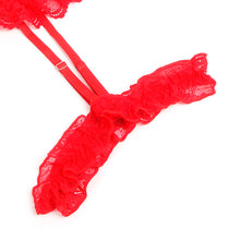 Comprar SUBBLIME Teddy Con Liga Detalle Encaje Y Tiras Rojo S/M – Lencería Elegante Para Realzar Tus Curvas-Noxtic