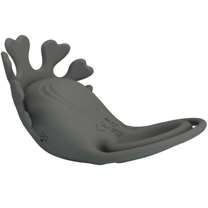 Comprar Pretty Love Ruben Doble Anillo Vibrador Con Estimulador Gris – Diseño Ergonómico Para Mayor Comodidad-Noxtic