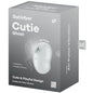 Comprar Satisfyer Cutie Ghost Vibrador Lay-On Blanco – Diseño Encantador Con Tecnología Avanzada Para Placer Personal-Noxtic