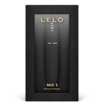 Comprar LELO MIA 3 Vibrador Personal Negro – Diseño Elegante Y Recargable Para Placer Discreto-Noxtic