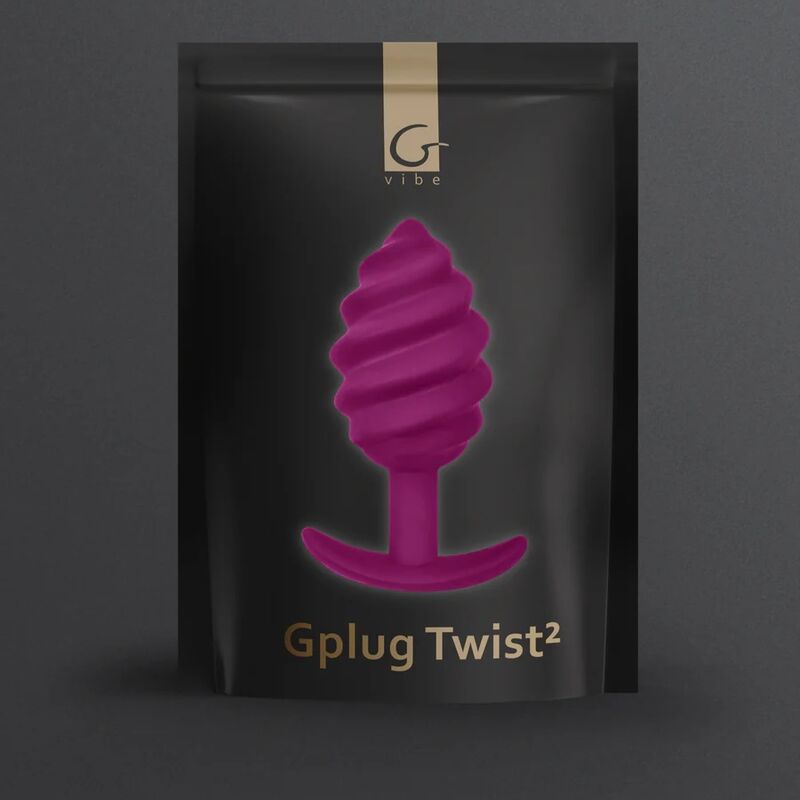 Comprar G-VIBE GPLUG TWIST 2 Morado – Plug Anal Con Diseño Ergonómico Para Máxima Estimulación-Noxtic