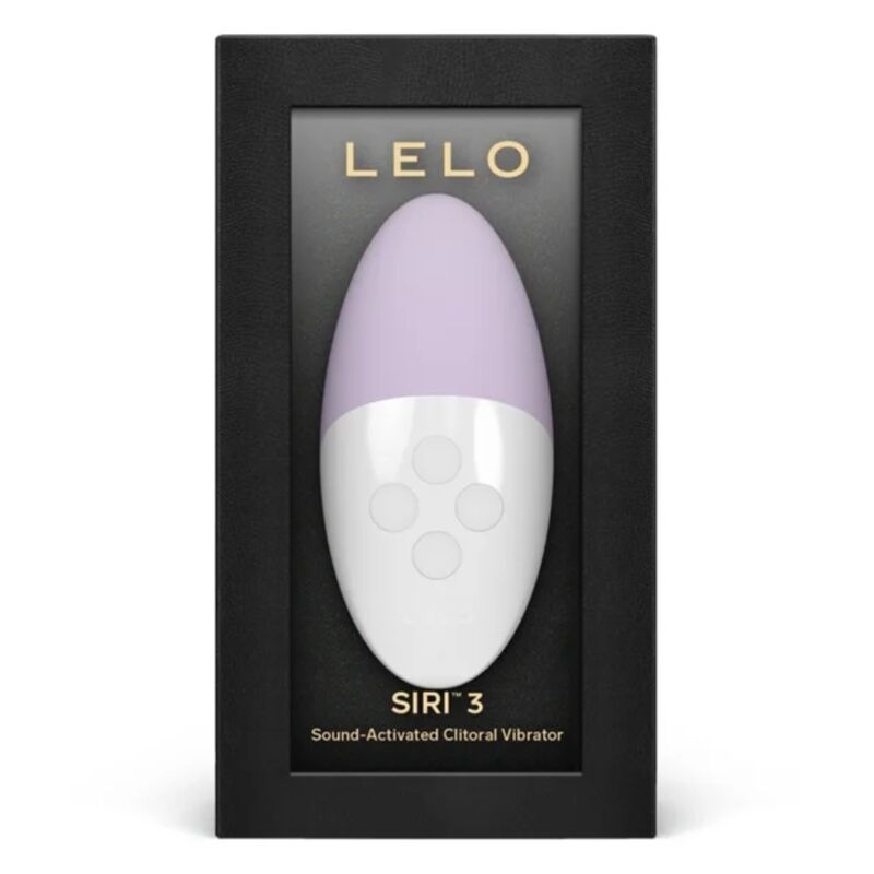 Comprar LELO Siri 3 Lavanda – Masajeador Con Estimulación Sensorial Activada Por Sonido-Noxtic