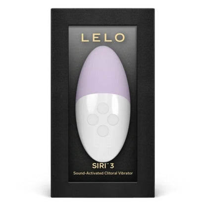 Comprar LELO Siri 3 Lavanda – Masajeador Con Estimulación Sensorial Activada Por Sonido-Noxtic