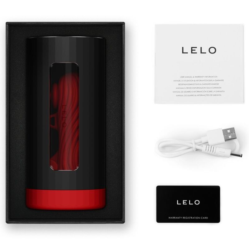 Comprar LELO F1S V3 Rojo XL – Masturbador Innovador Con Diseño Ergonómico Para Placer Único-Noxtic