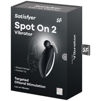 Comprar Satisfyer Spot On 2 Negro – Vibrador Lay-On Con Diseño Elegante Y Funcionalidades Avanzadas-Noxtic